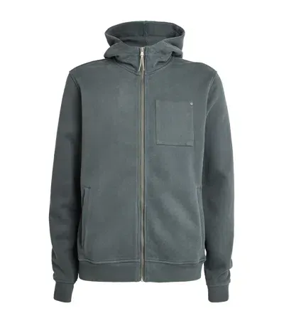 Vuori Organic Cotton-blend Hoodie In Grey