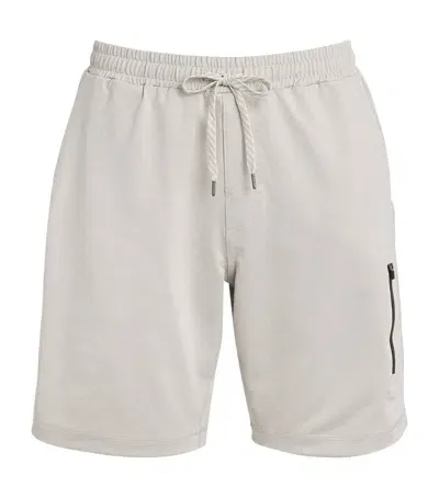 Vuori Sunday Performance Sweatshorts In Beige