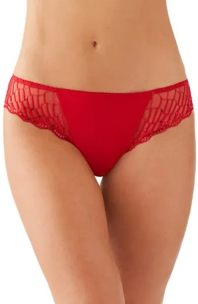 Wacoal La Femme Bikini In Equestrian Red