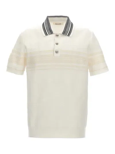 Wales Bonner Dawn Polo White In Blanco