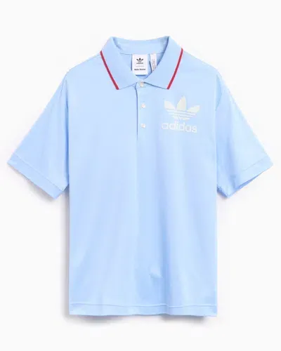 Wales Bonner X Adidas Wb S/s Polo In Blue