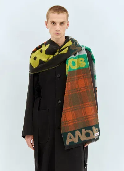 Walter Van Beirendonck Alowa Scarf In Multicolour