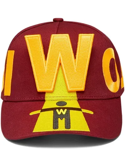 Walter Van Beirendonck Atomic Cap In Red