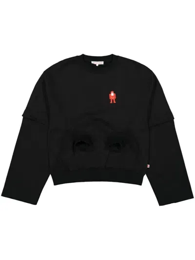 Walter Van Beirendonck Black Hole Sweatshirt