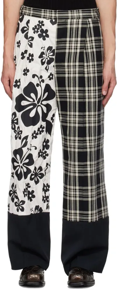 Walter Van Beirendonck Black Star Trousers