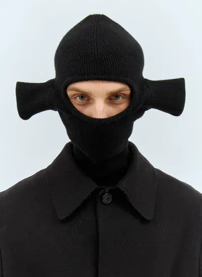 Walter Van Beirendonck Boom Balaclava In Black