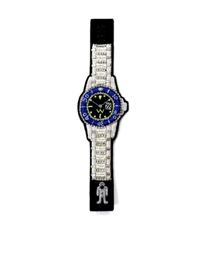 Walter Van Beirendonck Dive Bracelet In Black