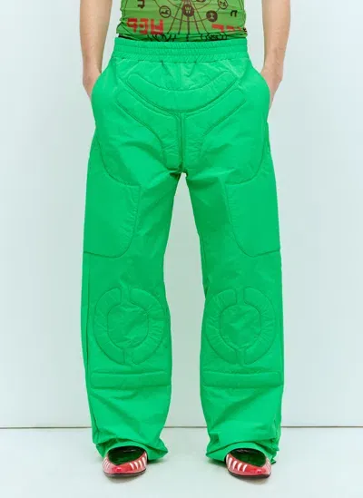 Walter Van Beirendonck Space Pants In Green