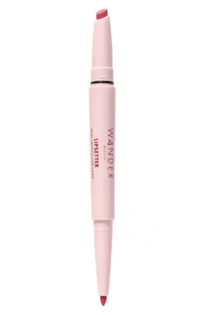 Wander Beauty Lipsetter Dual Lipstick & Liner In On The Mauve