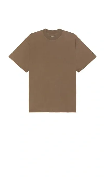 Wao The Oversized Tee In Washed Brown