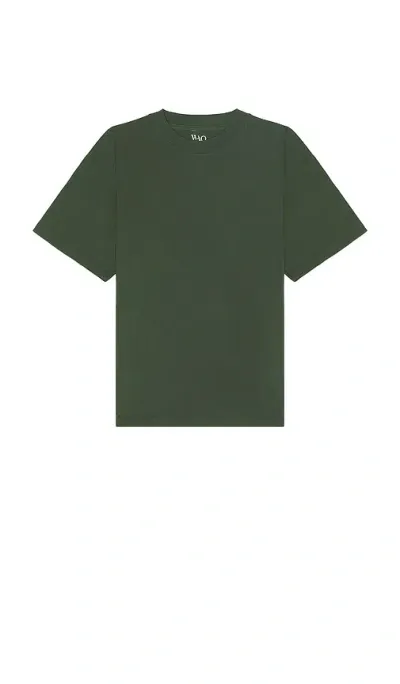 Wao The Oversized Tee In Forest Green