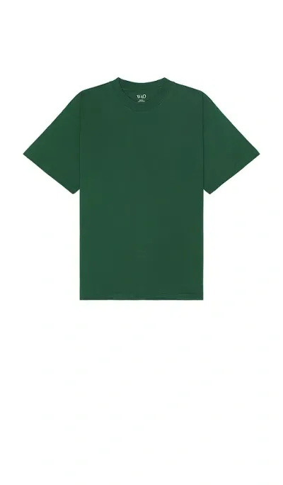 Wao The Oversized Tee In Green