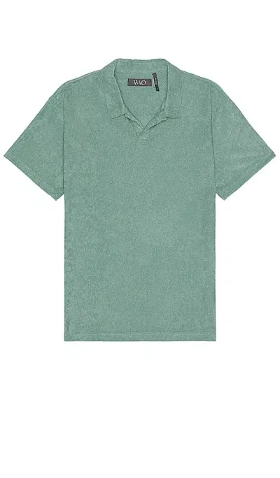 Wao Towel Terry Polo In Sage