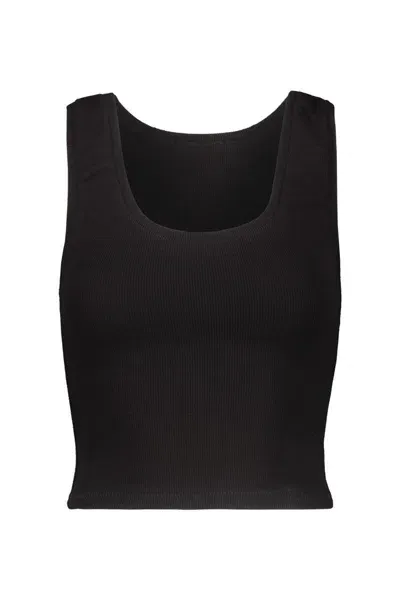 Wardrobe.nyc Crop Tank Clothing In Black