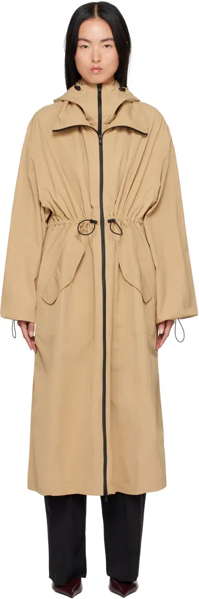 Wardrobe.nyc Beige Rosie Huntington-whiteley Edition Rhw Anorak In Sahara