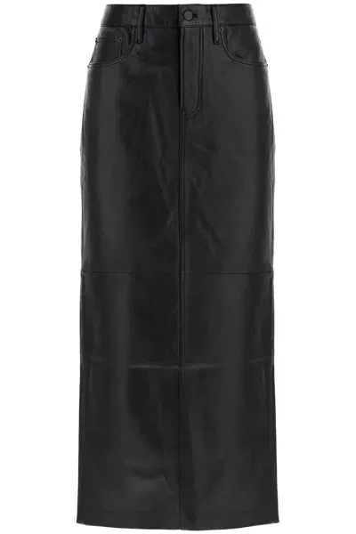 Wardrobe.nyc Leather Column Skirt For Women