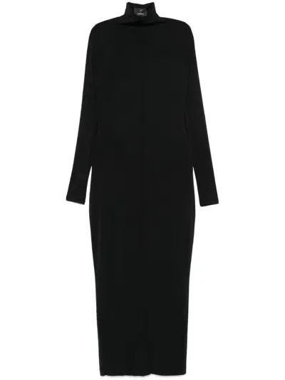 Wardrobe.nyc Rhw Body Maxi Dress In Black