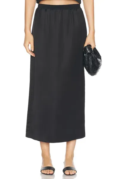 Wardrobe.nyc Slip Skirt In Black