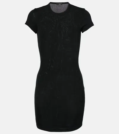 Wardrobe.nyc Wardrobe. Nyc Cotton Minidress In Black