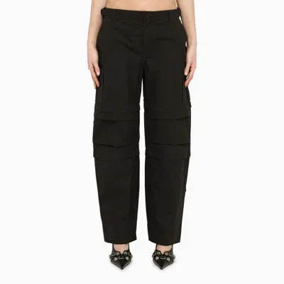 Wardrobe.nyc Black Multi-pocket Cargo Trousers