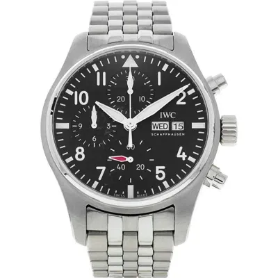 Watchfinder & Co. Iwc  Pilots Bracelet Chronograph Watch, 41mm In Metallic