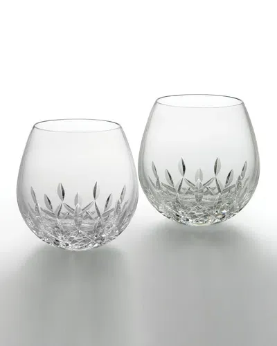 Waterford Crystal Lismore Nouveau Light Red Wine Glasses, Set Of 2 In Clear