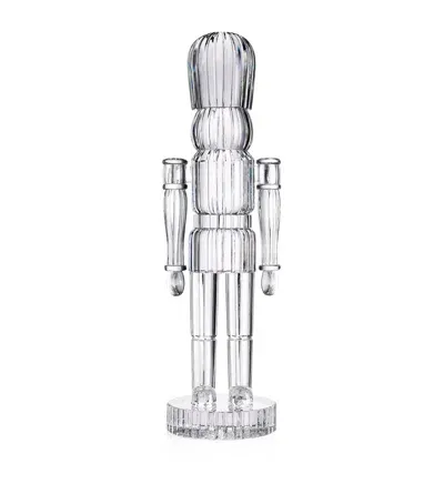 Waterford Giant Crystal Nutcracker In Transparent