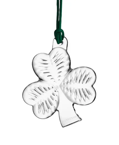 Waterford Mini Shamrock Ornament In Clear