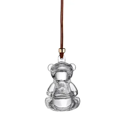 Waterford My First Bear Ornament 2024 In Transparent