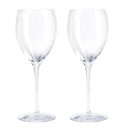 Waterford Set Of 2 Elegance Sauvignon Blanc Wine Glasses In Transparent