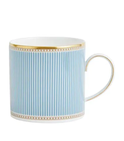 Wedgwood Bone China Helia Mug In Blue