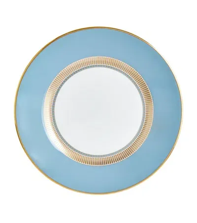 Wedgwood Bone China Helia Soup Plate In Blue