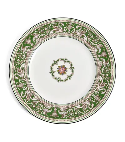 Wedgwood Florentine Verde Plate In Animal Print