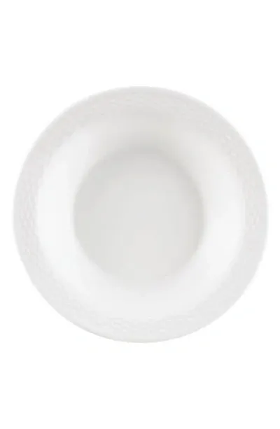 Wedgwood Nantucket Basket Bone China Pasta Bowl In White