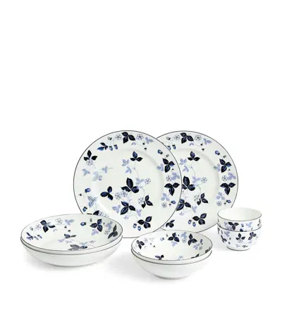 Wedgwood Wild Strawberry Inky Blue 4-piece Dinner Set