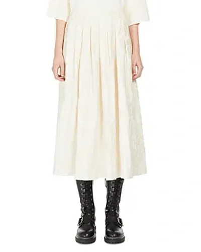 Weekend Max Mara Anzio Skirt In Ecru