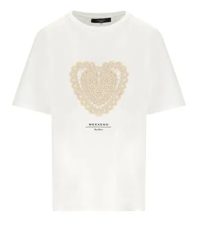 Weekend Max Mara Barbano White T-shirt