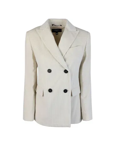 Weekend Max Mara Blazer Katanga Latte In 004