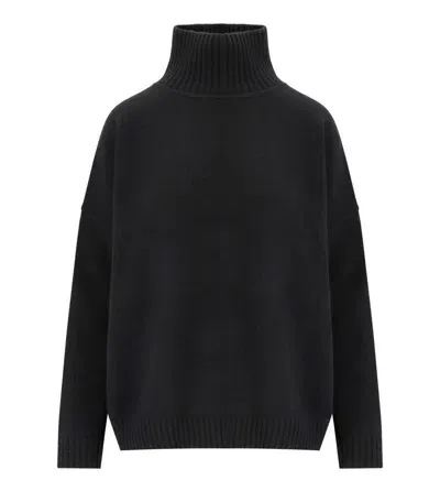 Weekend Max Mara Borgia Black Turtlenck Jumper