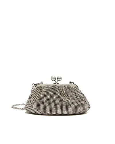 Weekend Max Mara Borsa Pasticcino Small Con Strass In 001