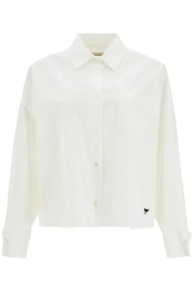 Weekend Max Mara Boxy Sale Shirt In White