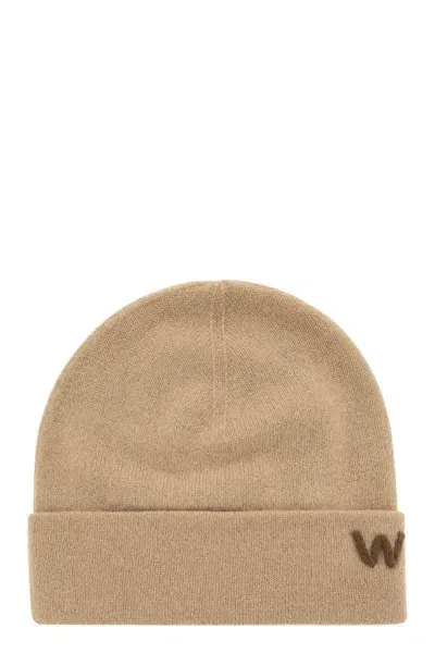 Weekend Max Mara Caimanonew - Cashmere Cap In Beige