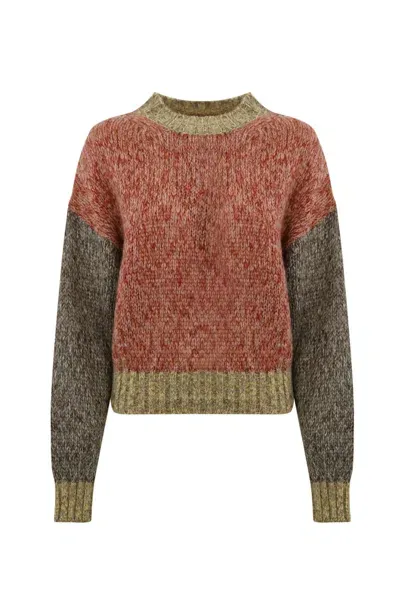 Weekend Max Mara Dionigi Sweater In Chine Mohair Yarn In 014 Beige