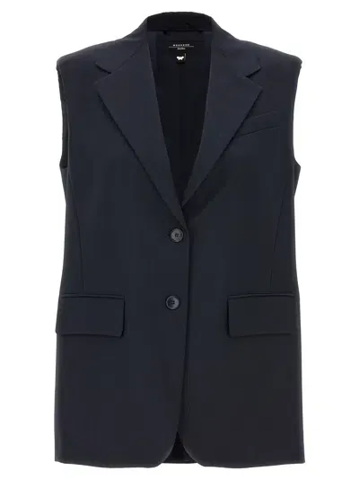 Weekend Max Mara Donna Vest In Blue