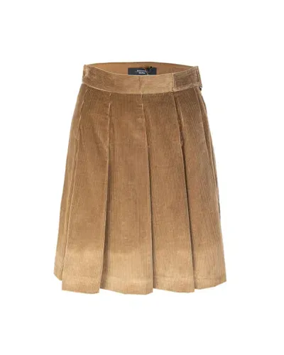 Weekend Max Mara Pleated Mini Skirt In 023