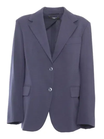 Weekend Max Mara Jacket In Blue