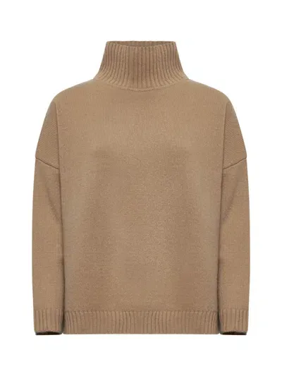 Weekend Max Mara Sweaters In Brown