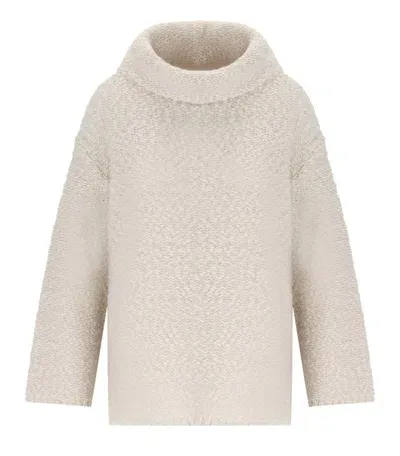 Weekend Max Mara Mister Ivory Jumper In White