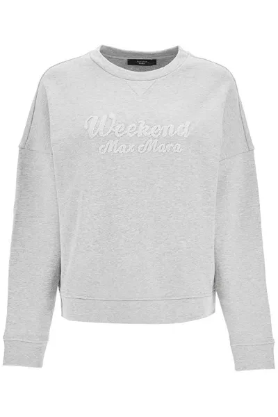 Weekend Max Mara "oversized Sweatshirt In Grey