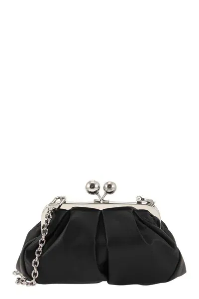 Weekend Max Mara Pasticcino - Leather Bag In Black